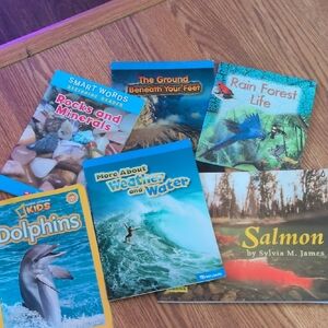 Children's Educational Book Set - Assorted Colors